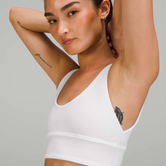 Lululemon white align bra - Picture 1 of 5